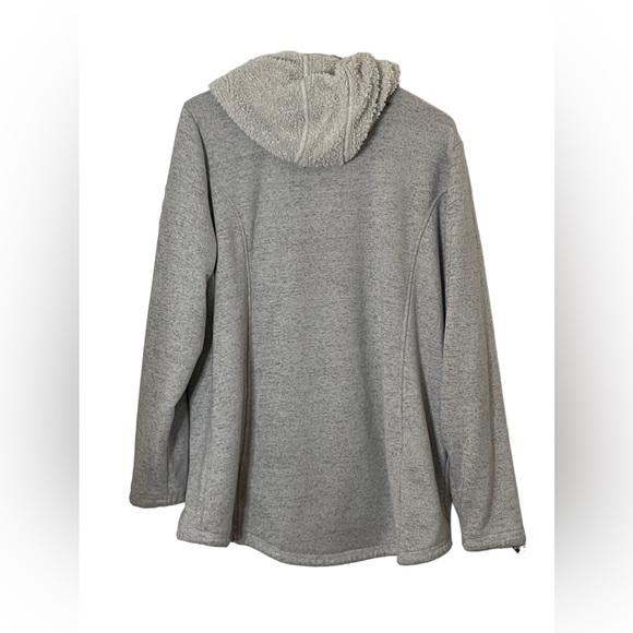 Gerry Men’s XL Fleece Lined Zip-Up Hoodie Gray - Picture 2 of 4